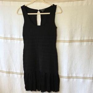 Black Bebe mini dress